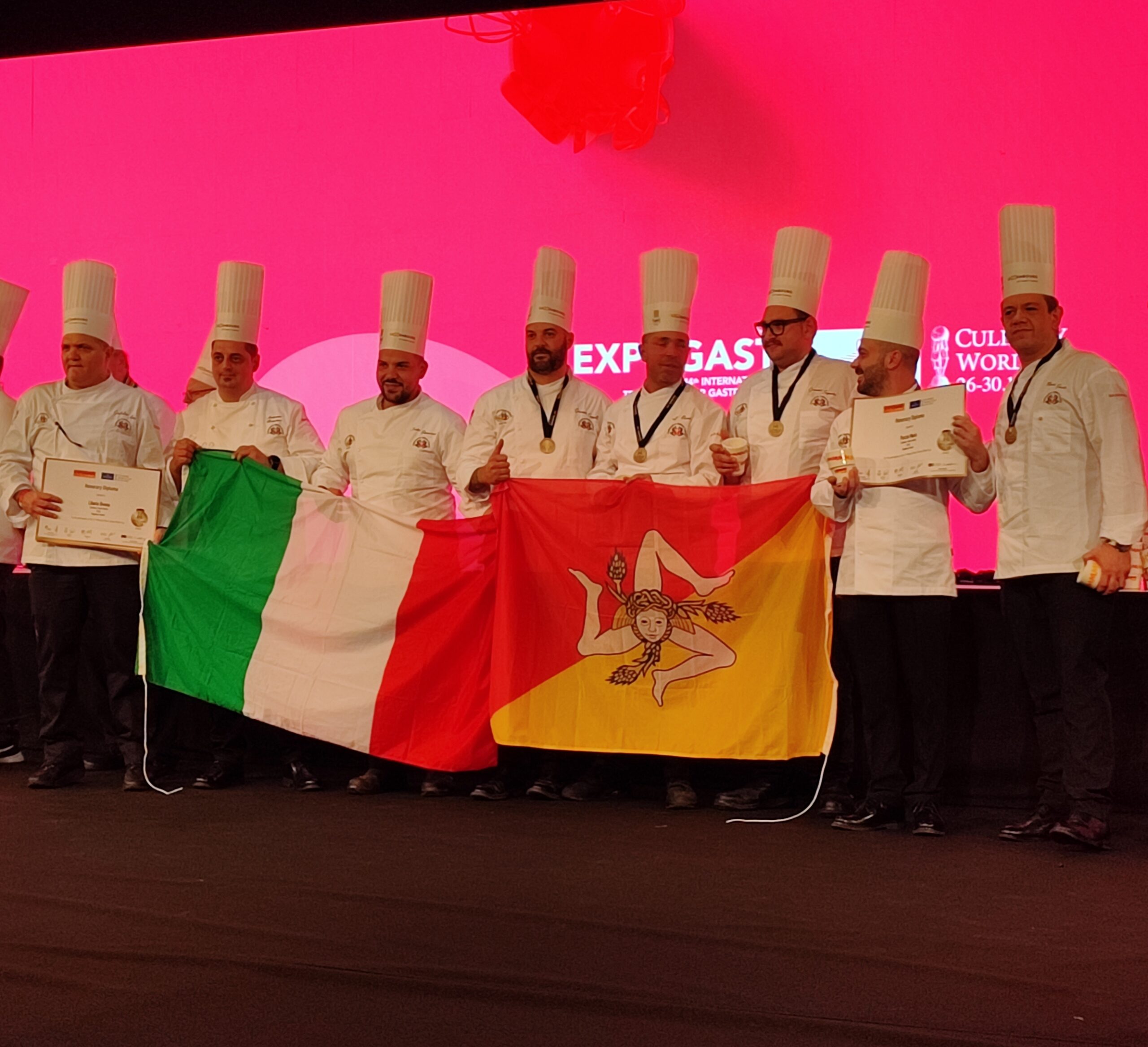 Coppa del Mondo di Cucina in Lussemburgo I Cuochi Siciliani FIC conquistano il Bronzo