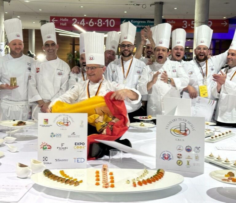 Argento per il Culinary Team Sicilia alle Olimpiadi di Cucina di Stoccarda